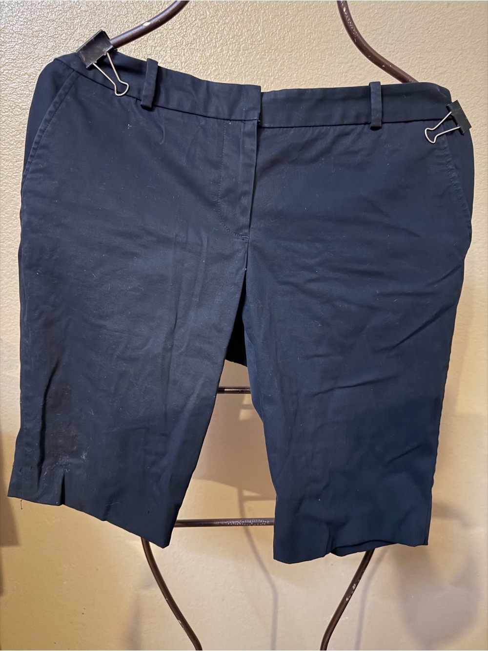 Talbots Navy Bermuda Shorts